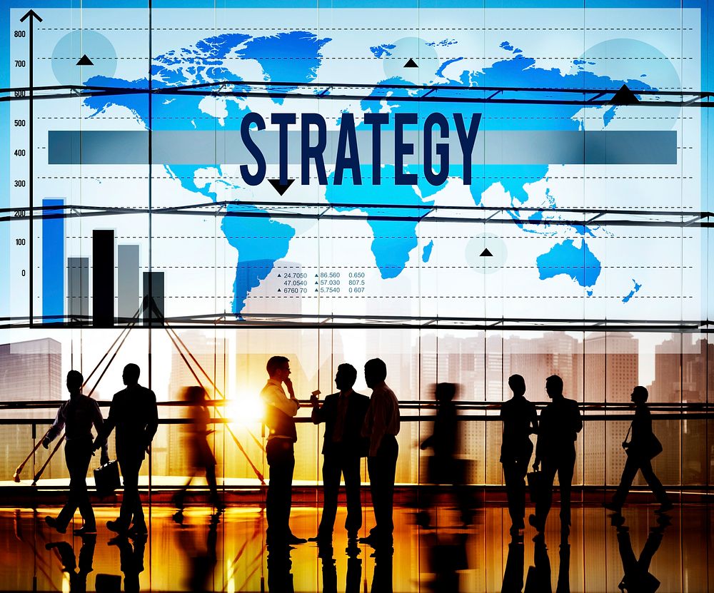 Strategy Business Development Process Solution Concept