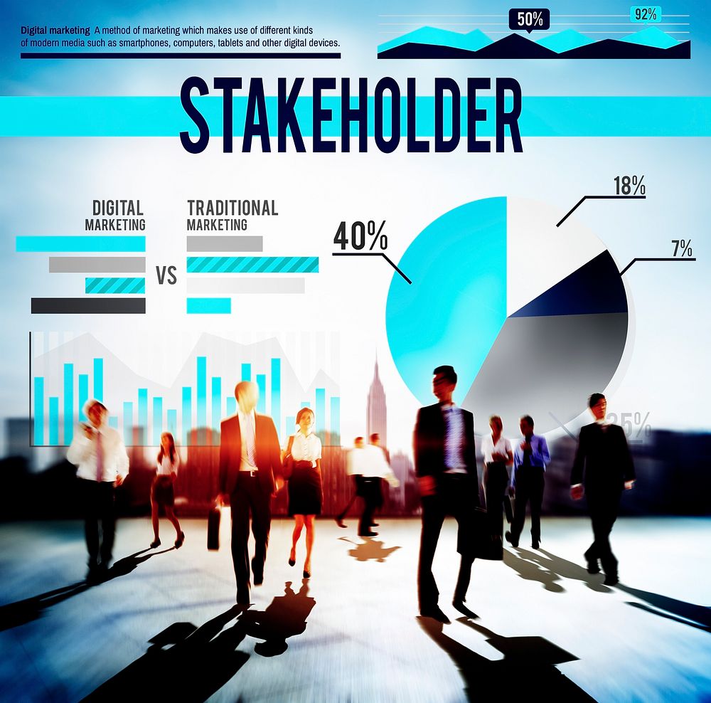 Stakeholder Business Marketing Finance Concept