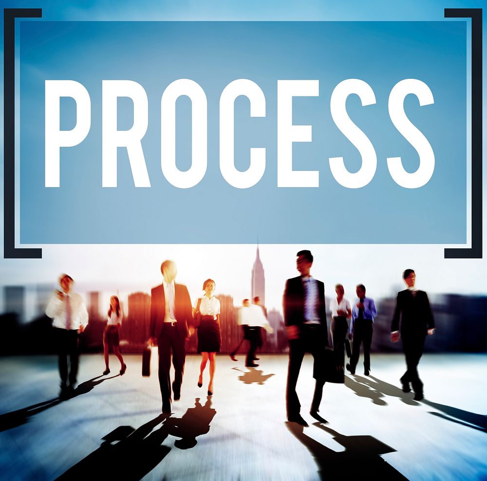 Process Determination Evaluate Improvement Steps Concept