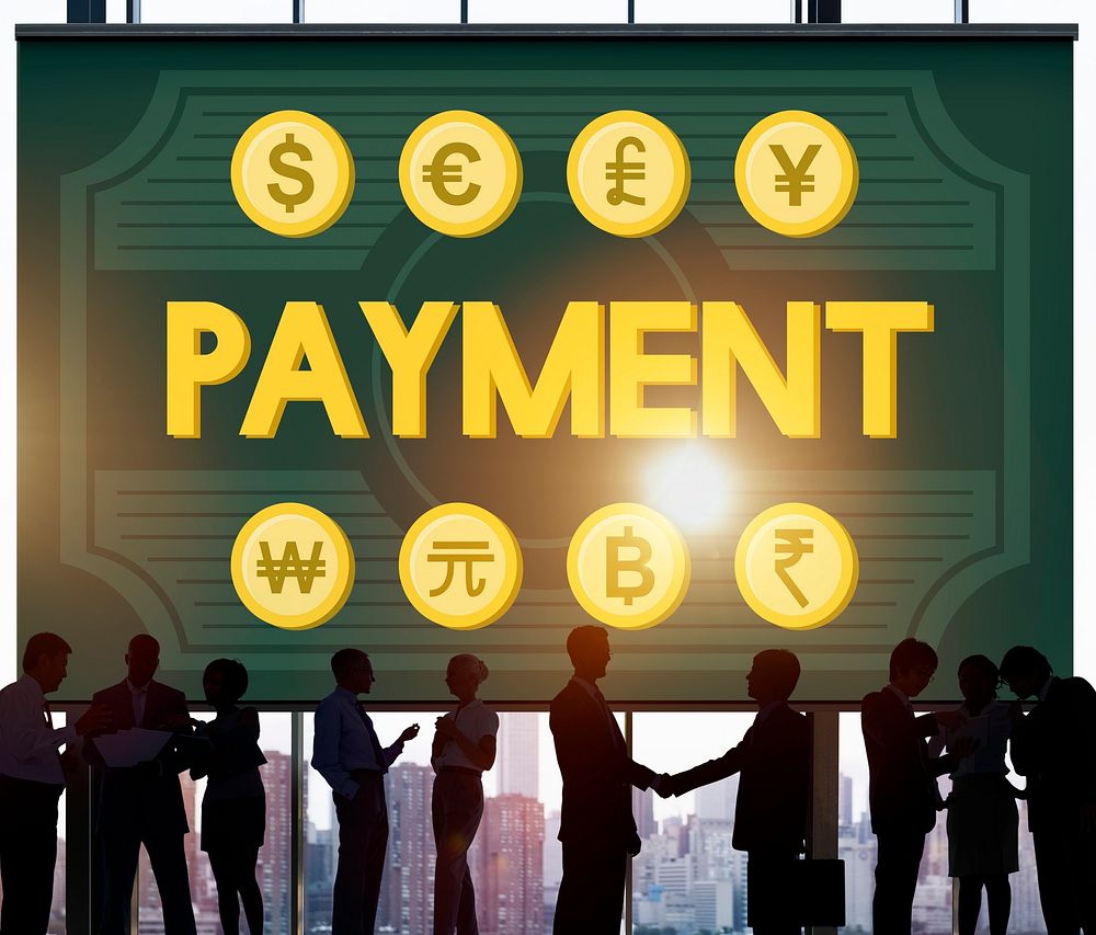 Payment Pay Balance Banking Credit Customer Concept