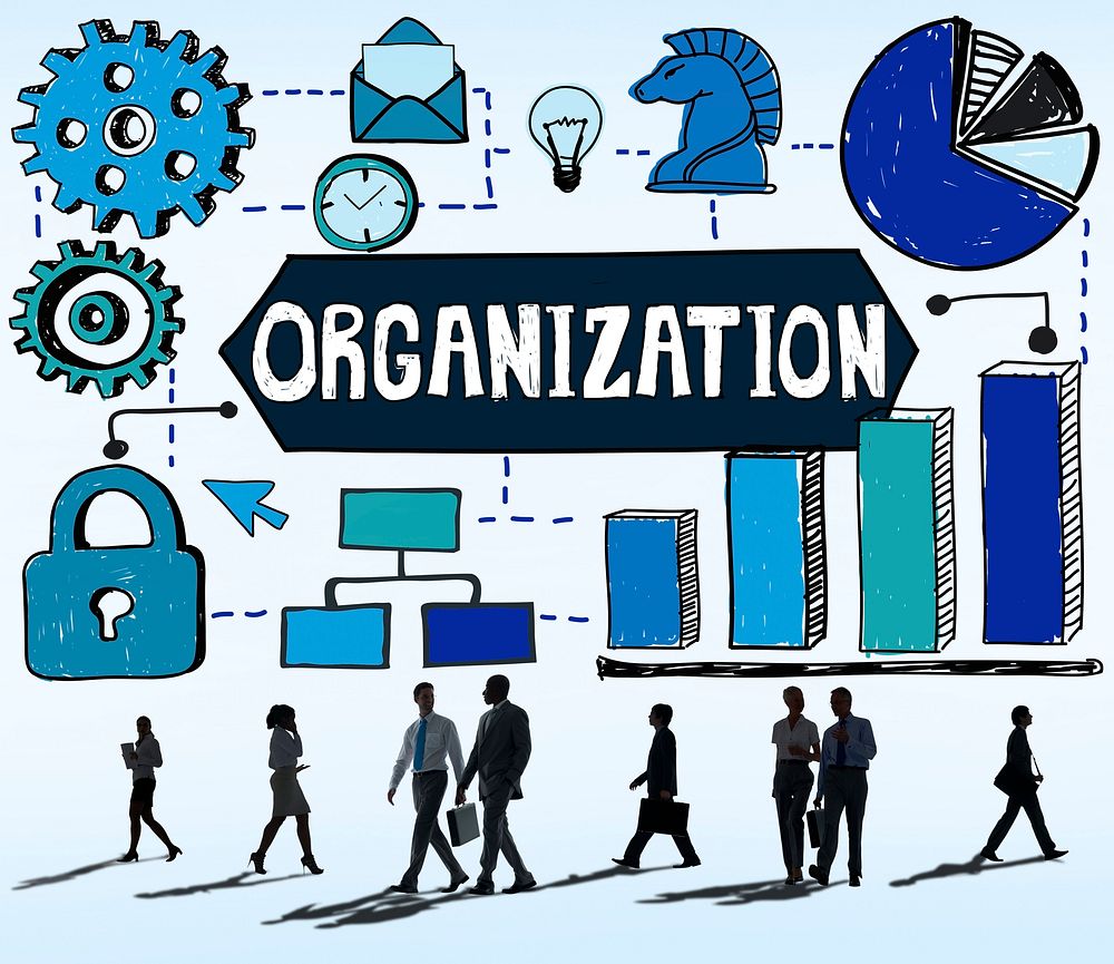 Organization Process Structure Management Concept
