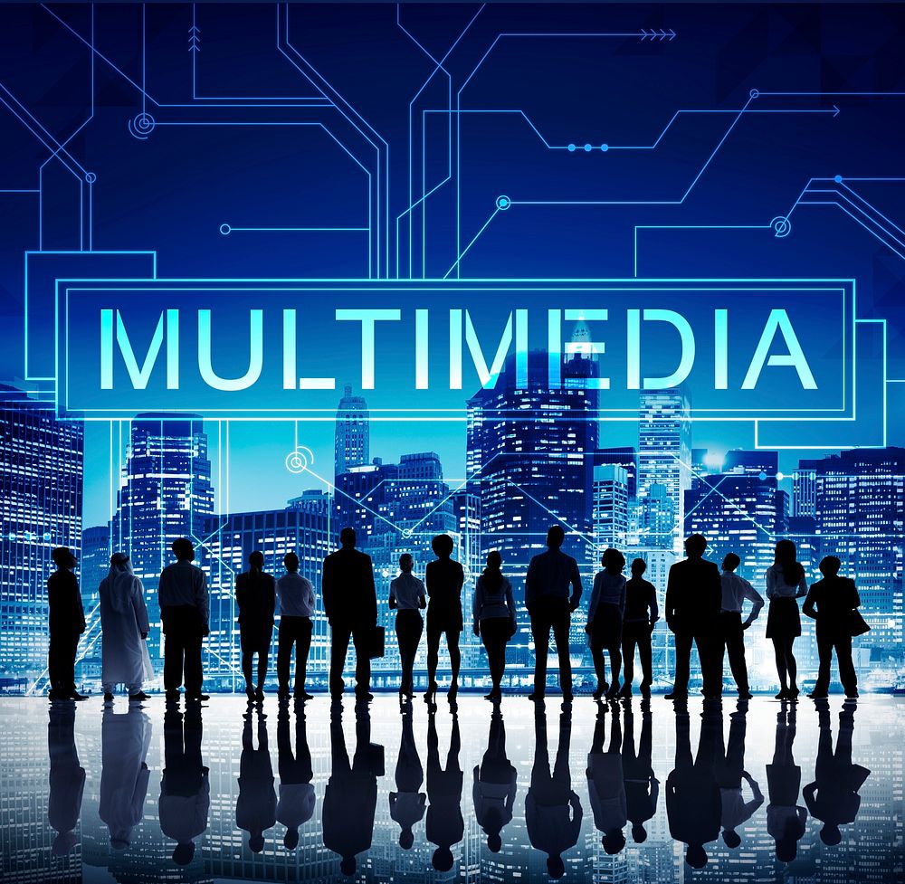 Multimedia Online Technology Future Concept