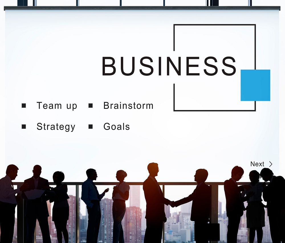 Business Startup Strategy Goals Concept