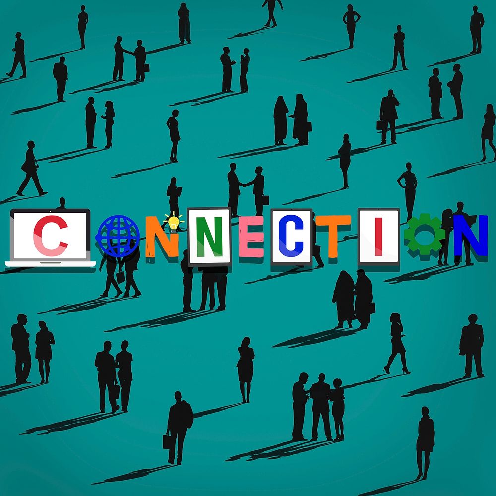 Connection Connected Social Network Media Concept
