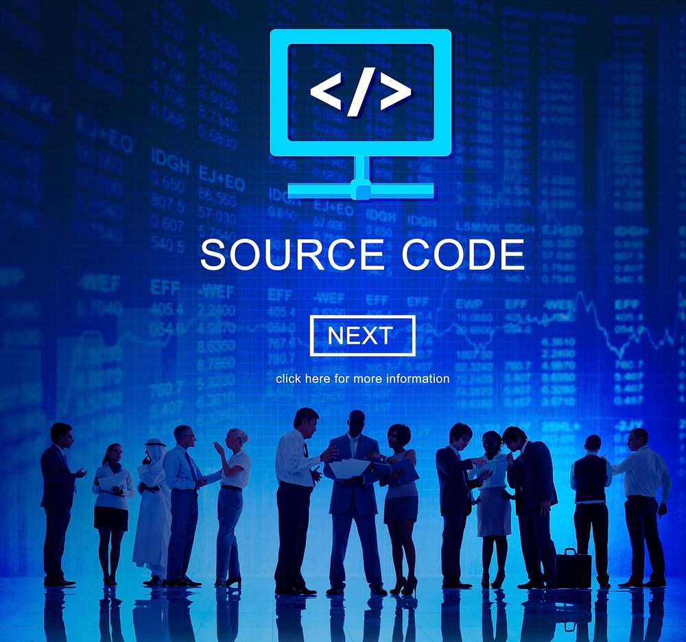 Source Code Binary Data Internet Program Decode Concept
