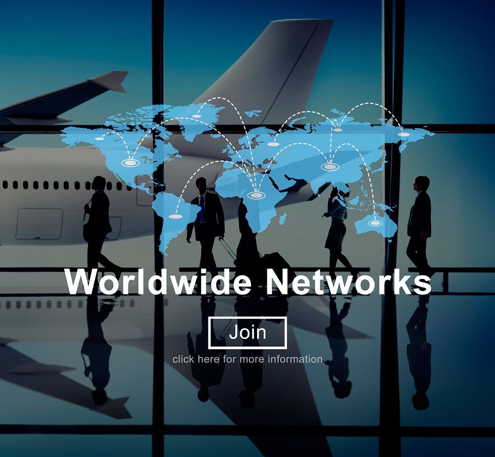 Worldwide Networks Global International Unity Concept