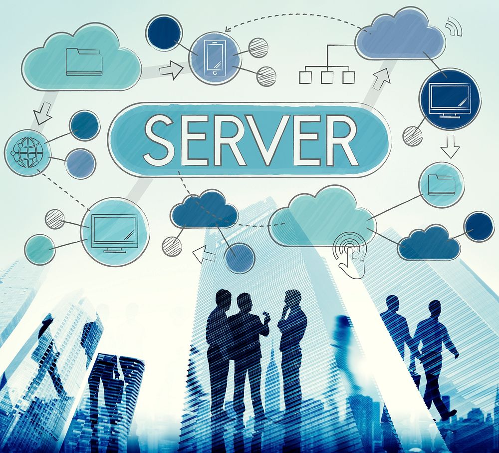 Server Computer Program Data Connection Concept