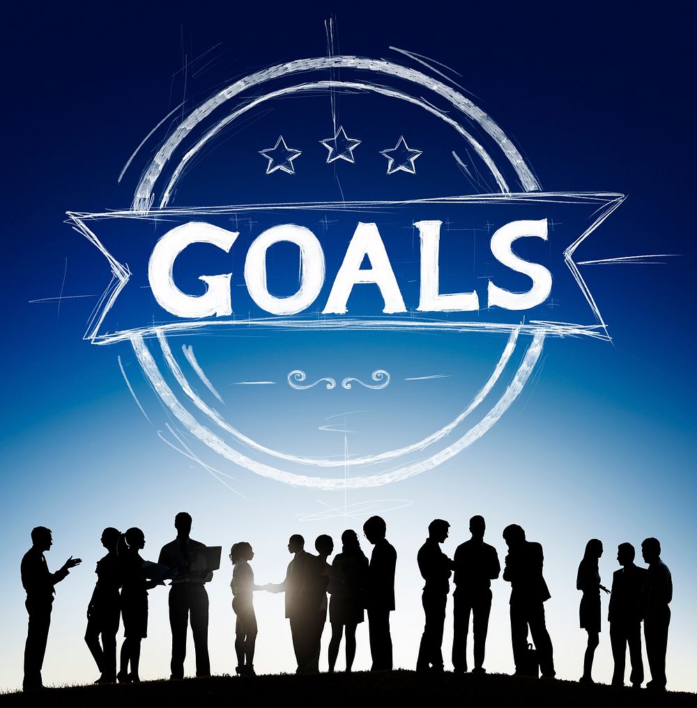 Goal Aspiration Expectation Encourage Dreams Concept