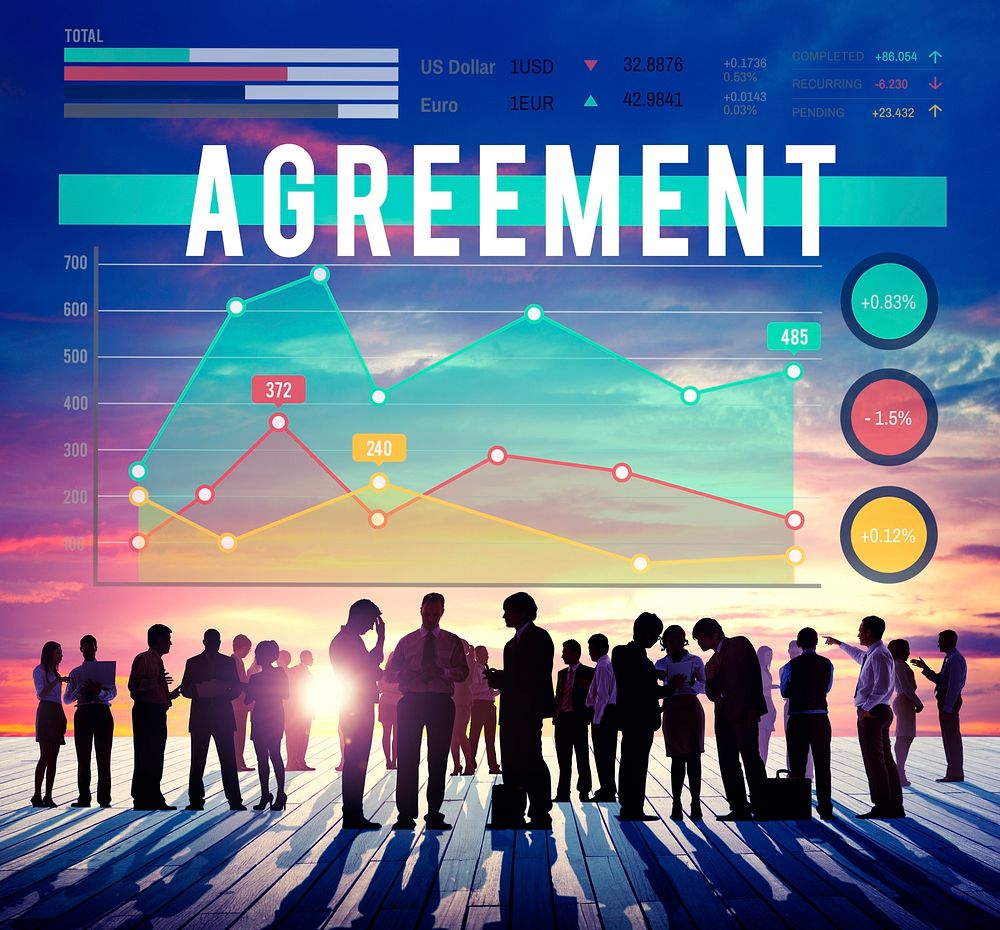 Agreement Deal Collaboration Business Marketing Concept