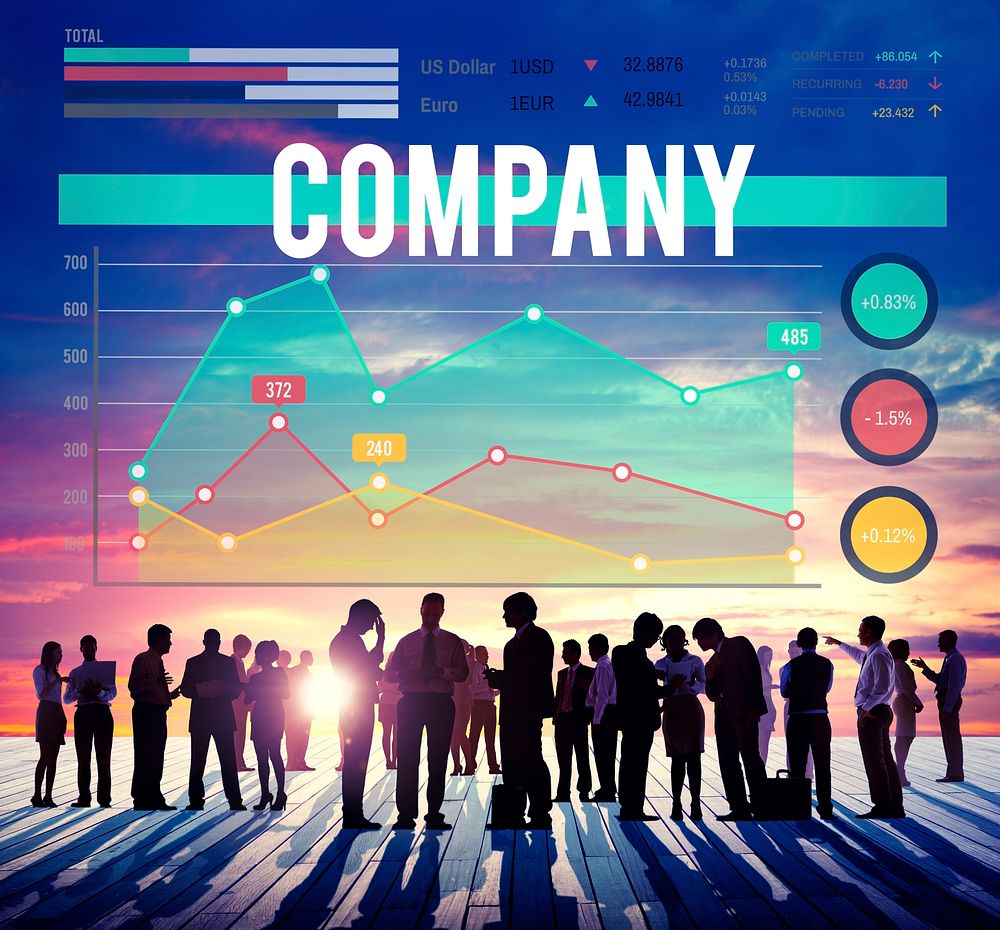 Company Organization Group Corporate Concept