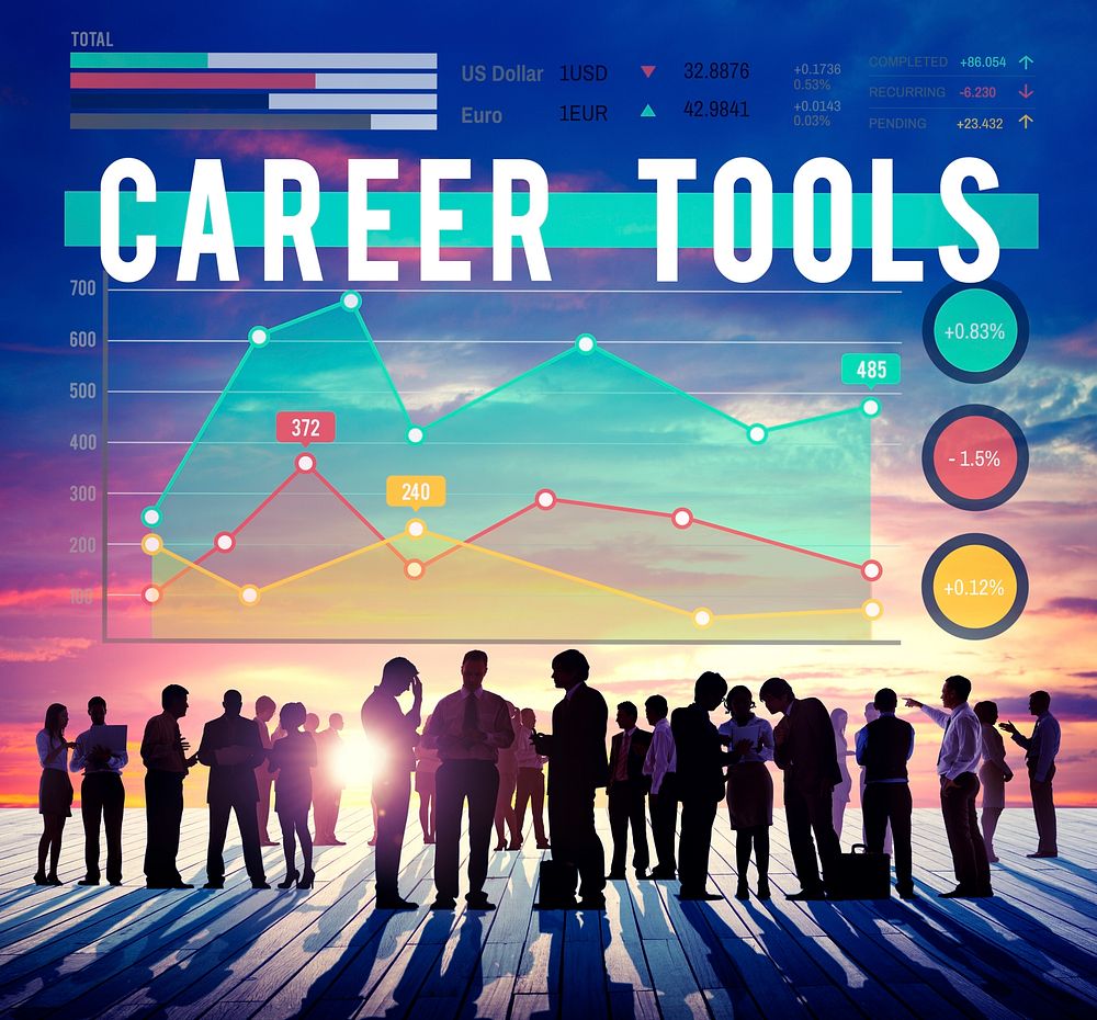 Career Tools Plan Planning Strategy Concept