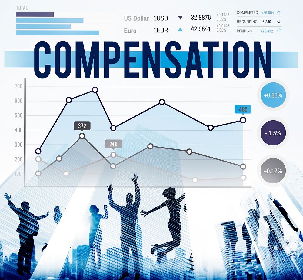 Compensation Gain Profit Marketing Business Concept
