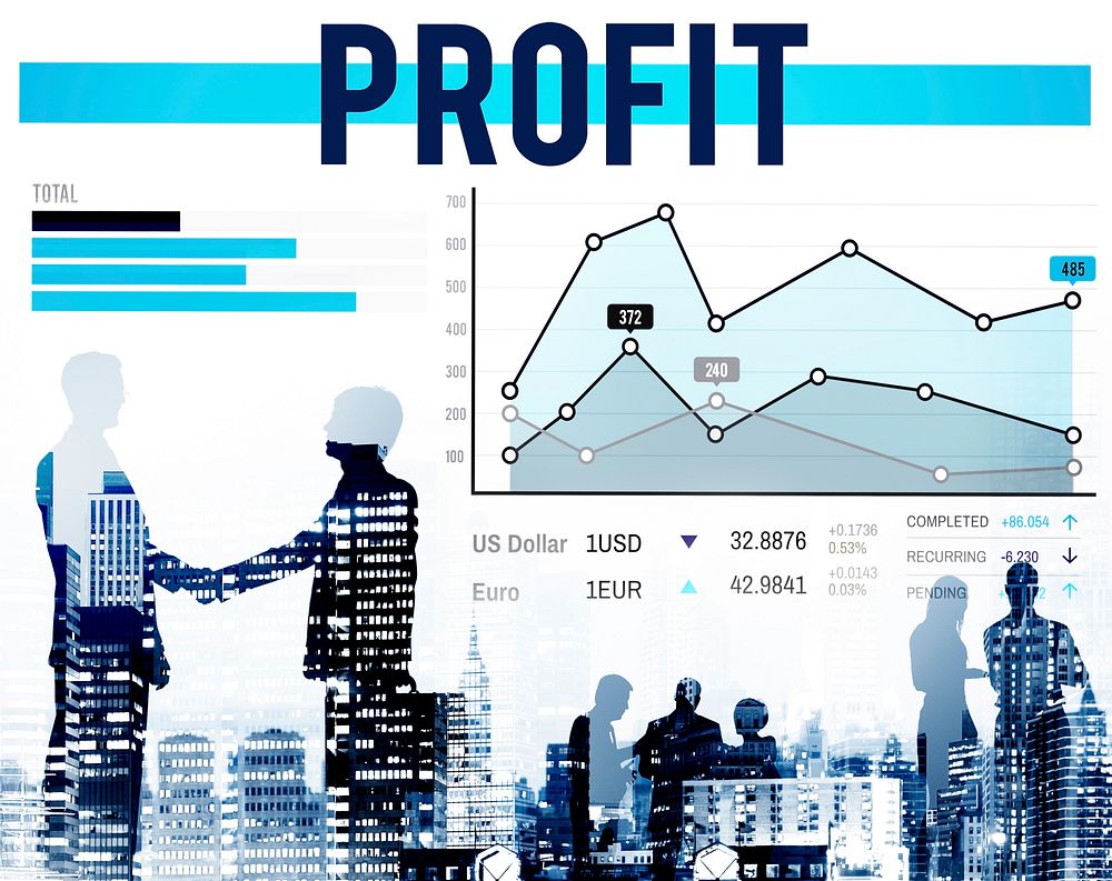 Profit Finance Gain Return Proceeds Percentage Concept