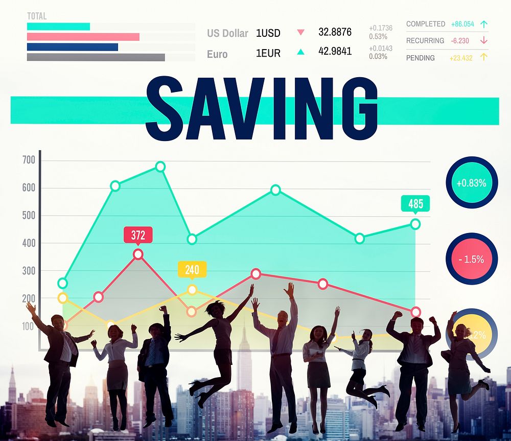 Saving Save Banking Finance Budget Concept