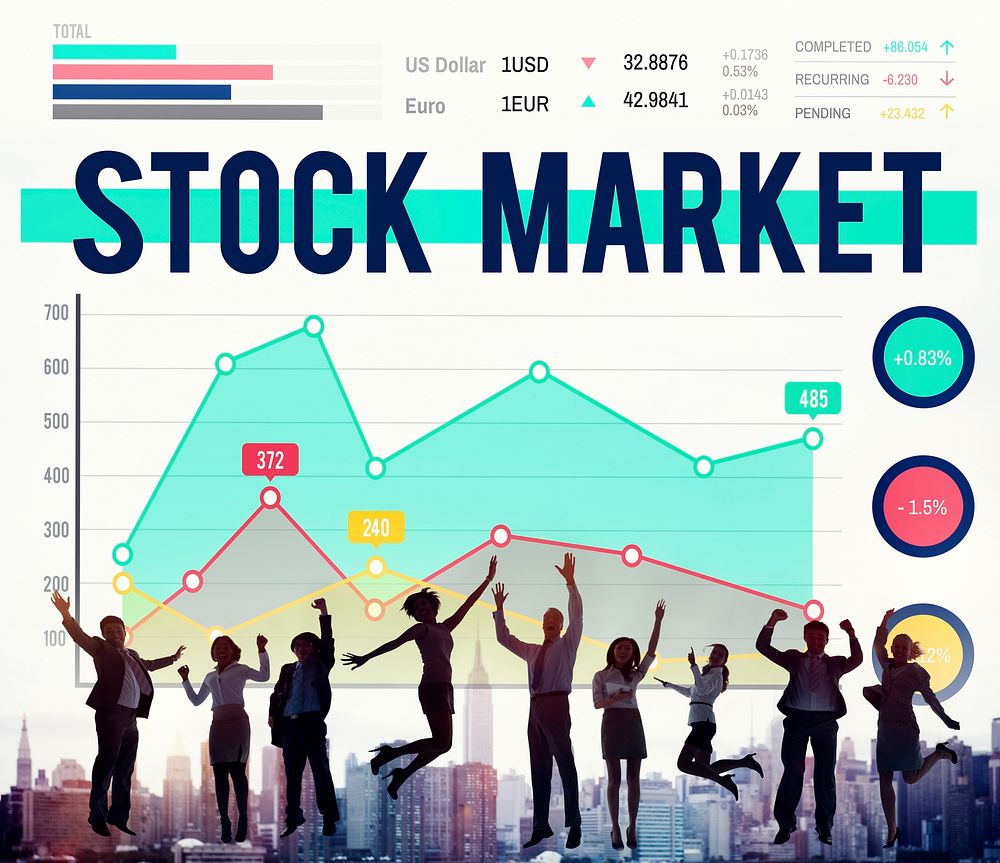 Stock Market Economy Finance Forex Shares Concept