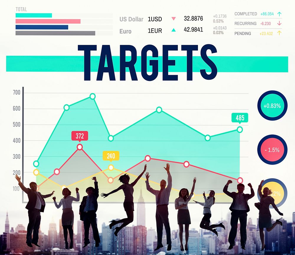 Targets Aim Aspirations Goal Mission Concept