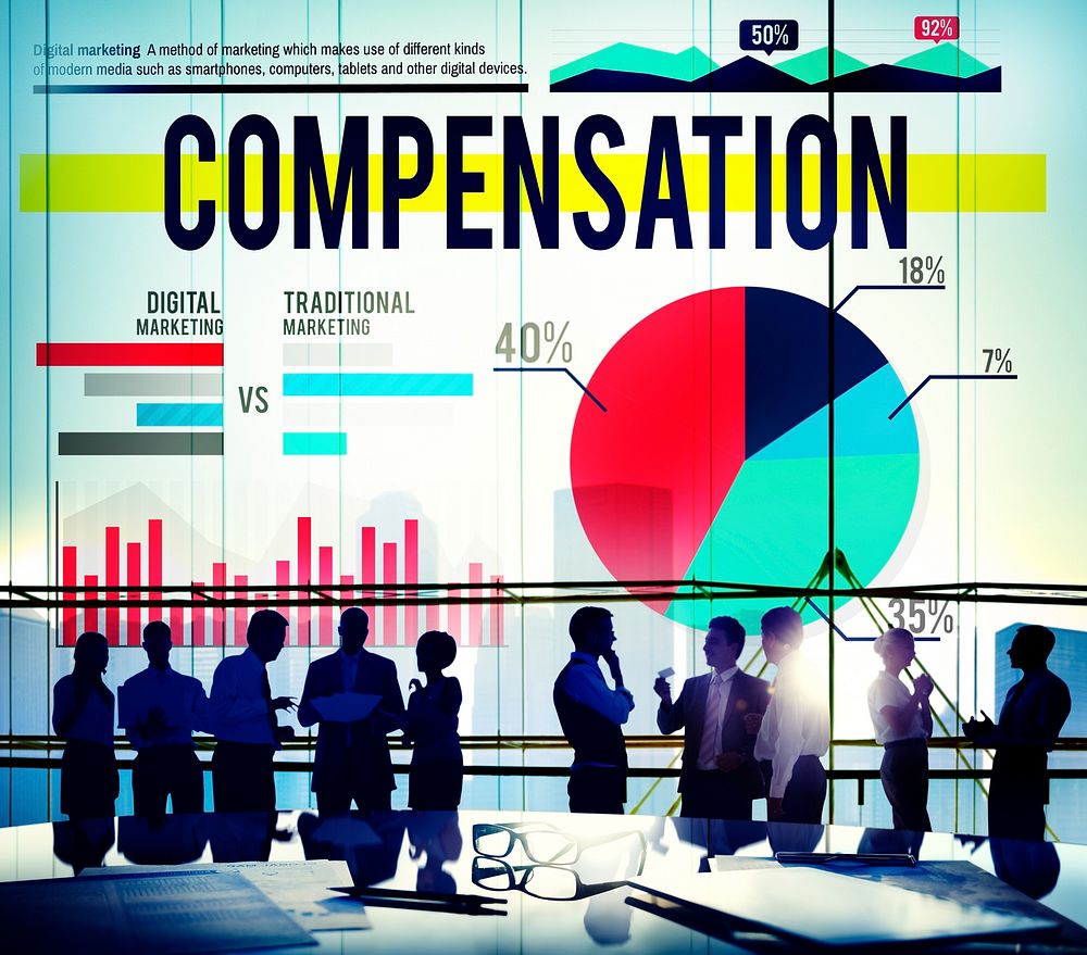 Compensation Finance Budget Profit Salary Business Concept
