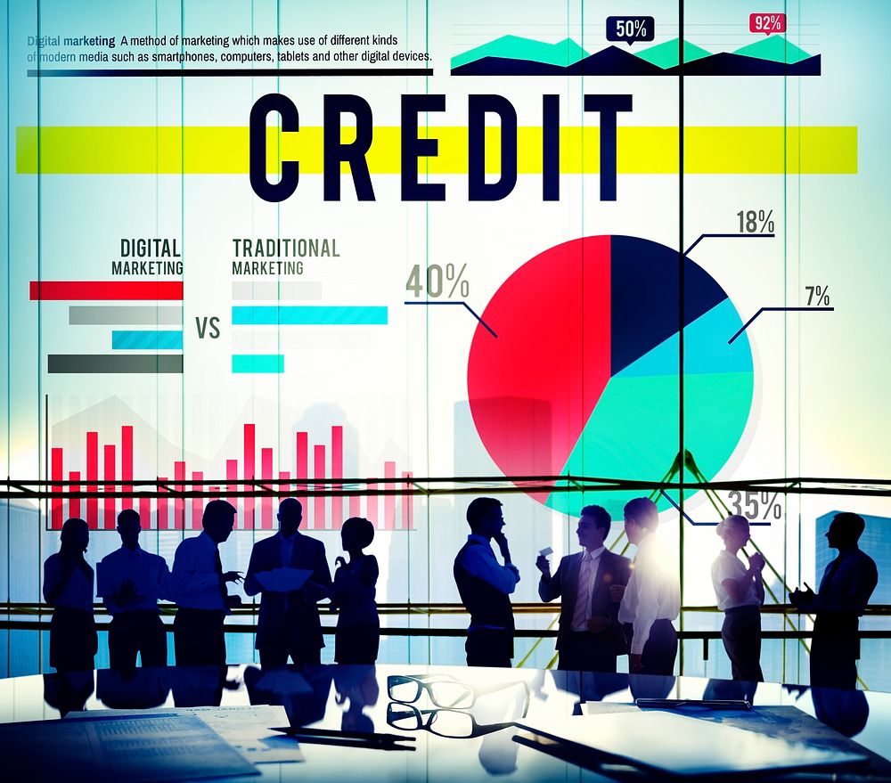 Credit Balance Budget Finance Business Marketing Concept