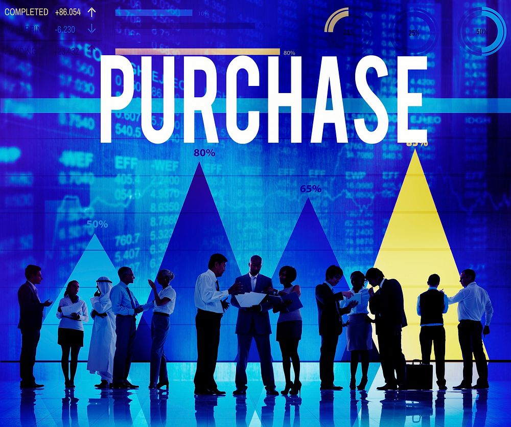 Purchase Buying Shopping Spending Sale Concept