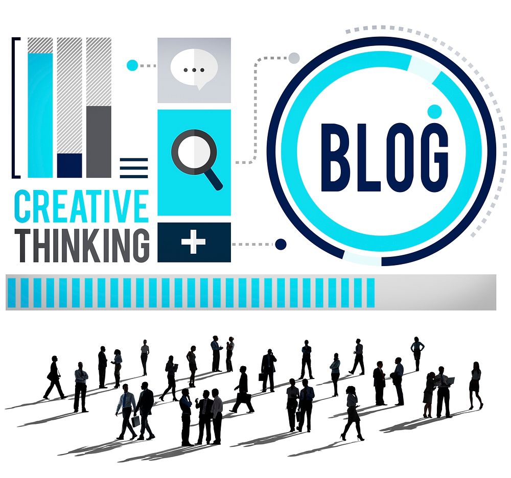 Blog Blogging Media Messaging Social Network Media Concept