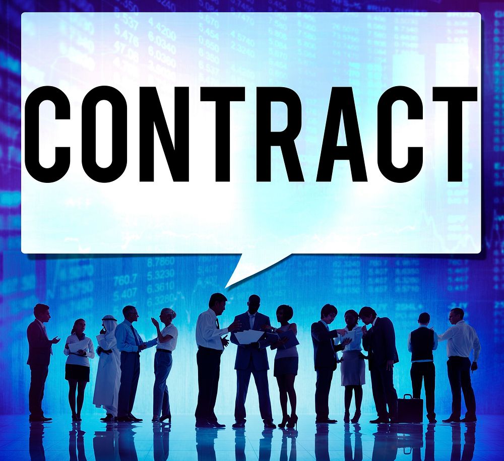 Contract Deal Agreement Negotiation Commitment Concept