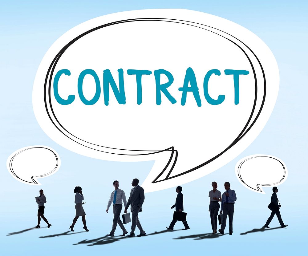 Contract Deal Agreement Negotiation Commitment Concept