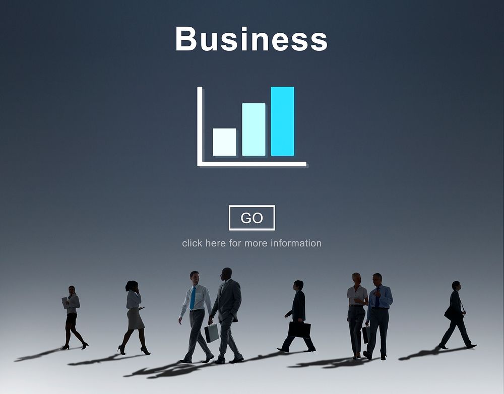 Business Organization Bar Chart Statistics Concept
