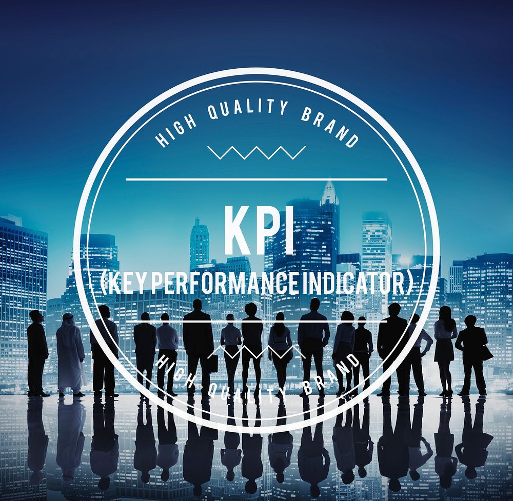 Global Business Team KPI Banner Concept
