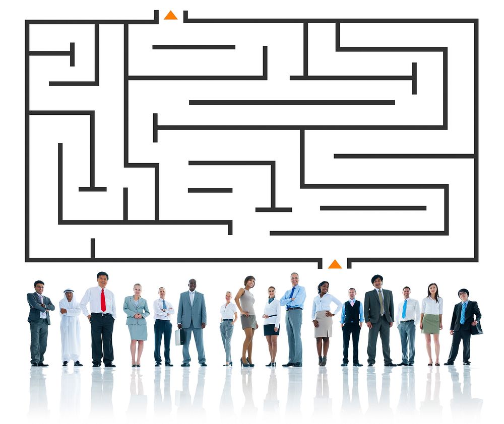 maze, choice professional, business choices, puzzle
