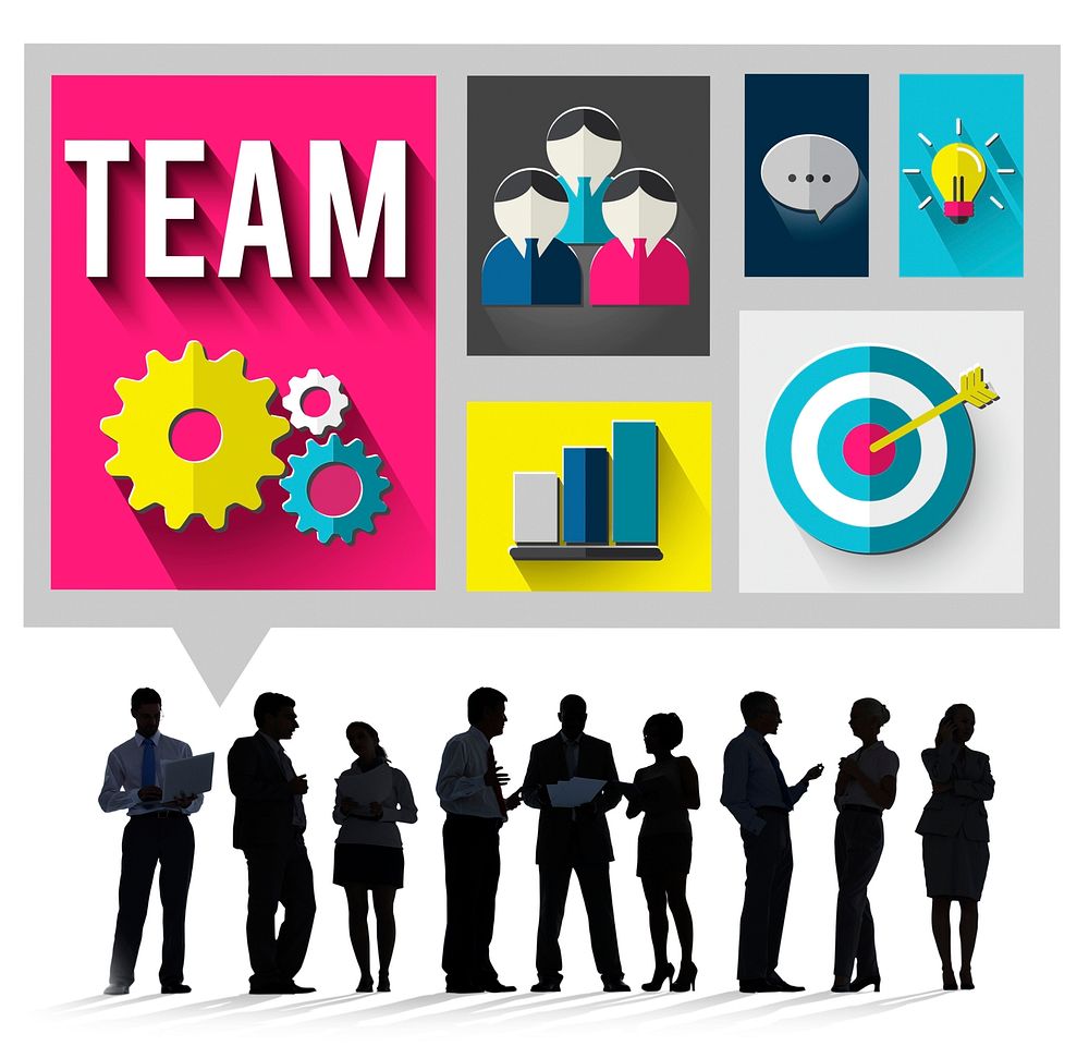 people, team, communication, businessmen