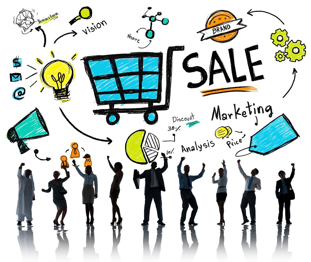 Sale Sales Selling Finance Revenue Money Income Payment Concept