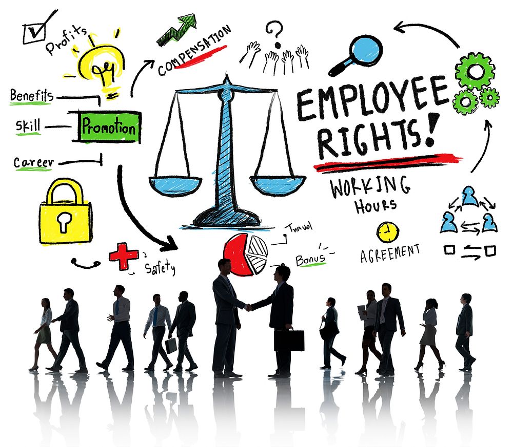 Employee Rights Employment Equality Job Business Handshake Concept