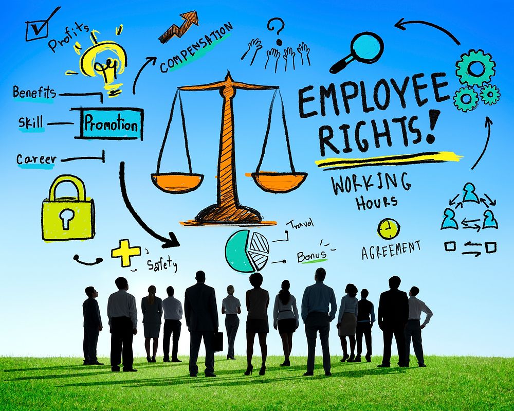 Employee Rights Employment Equality Job Business Aspiration Concept