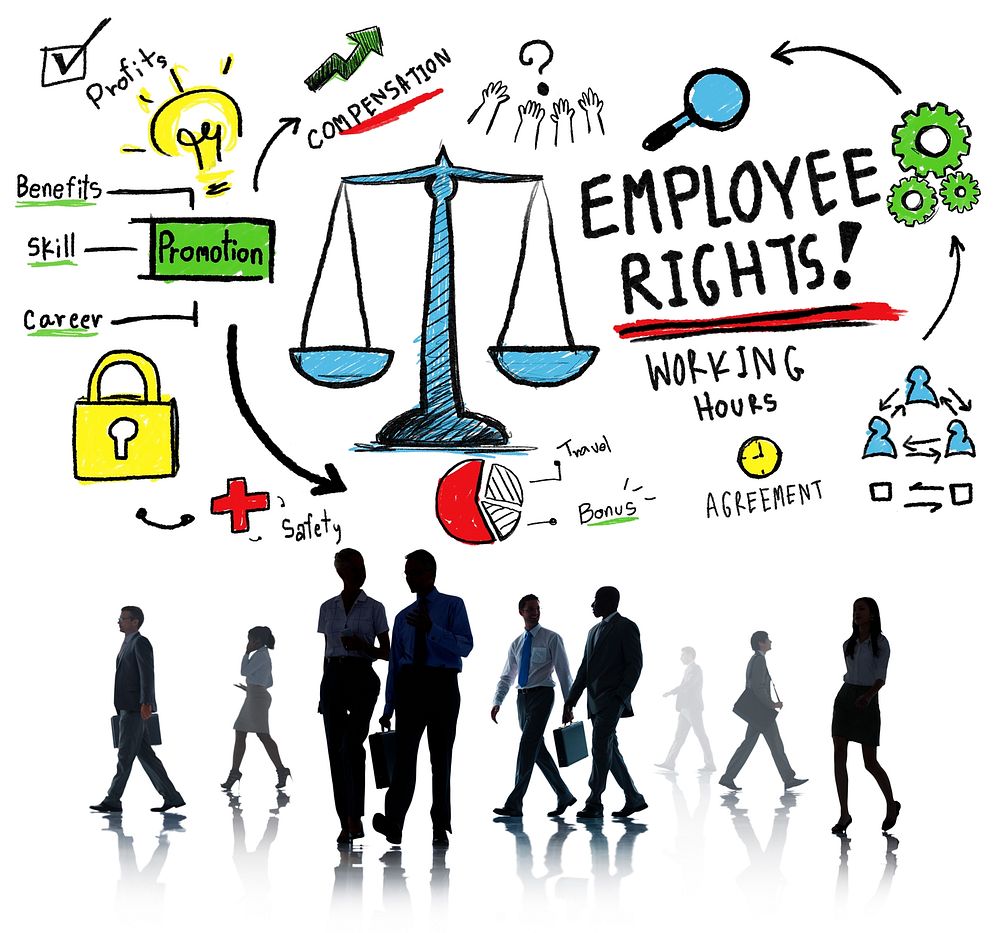 Employee Rights Employment Equality Job Business Commuter Concept