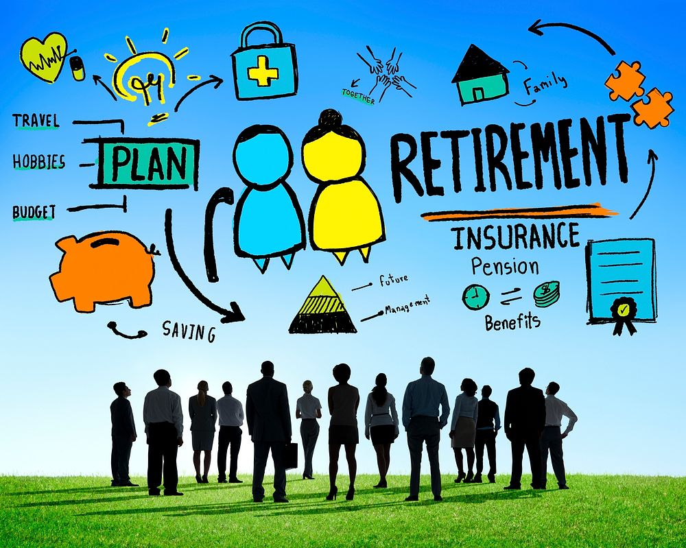 Business People Employee Retirement Vision Aspiration Career Concept