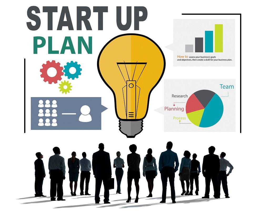 Start Up Launch Business Ideas Plan Creativity Concept