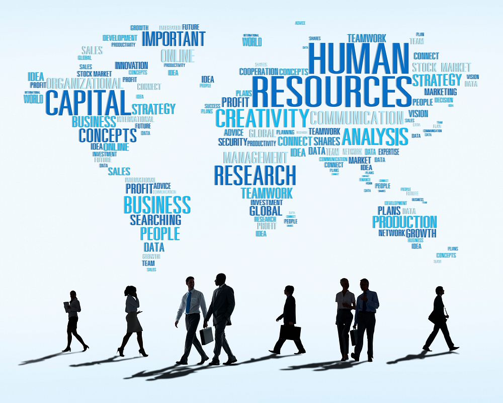 Human Resources Career Jobs Occupation Employment Concept