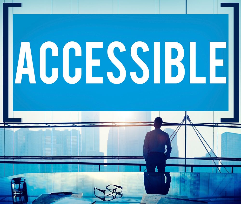 Accessible Approachable Access Enter Available Concept