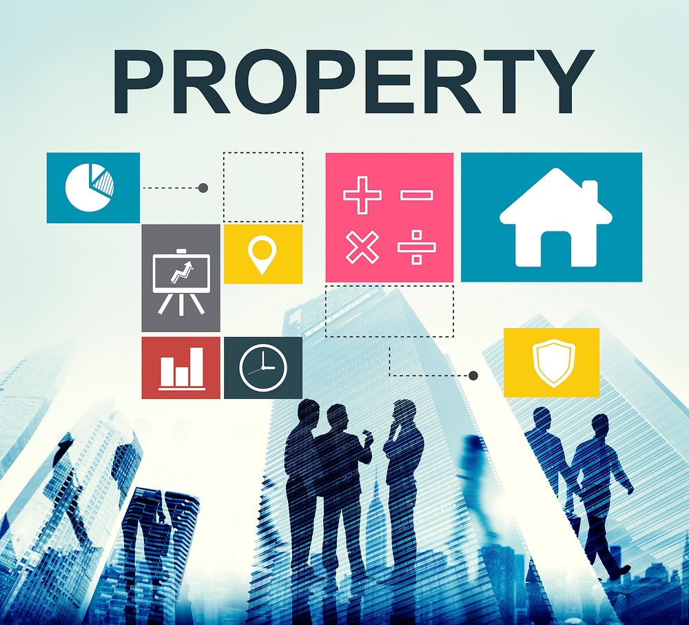 Property Investment House Chart Concept