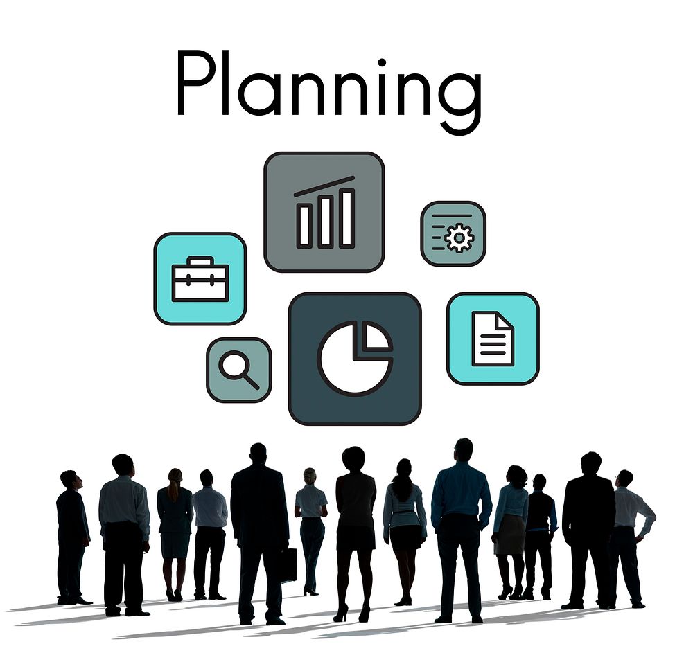 Planning Strategy Marketing Startup Icon
