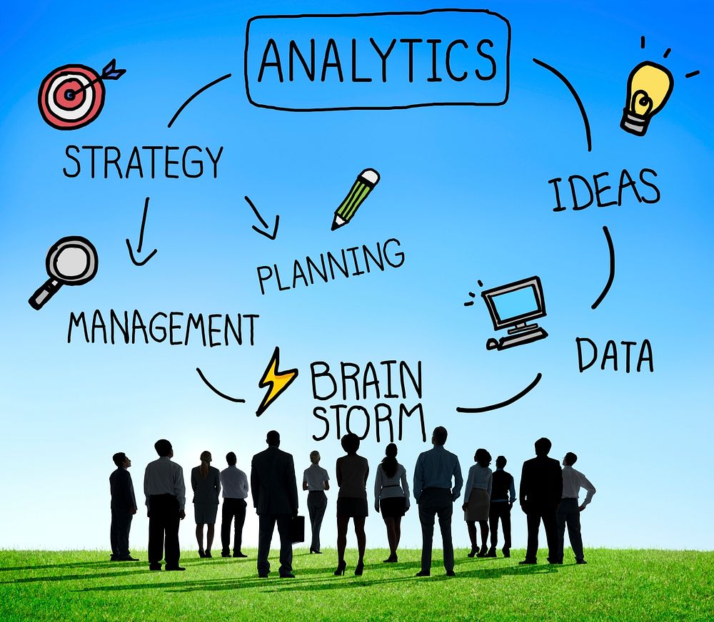 Analytics Ideas Strategy Brainstorm Information Concept