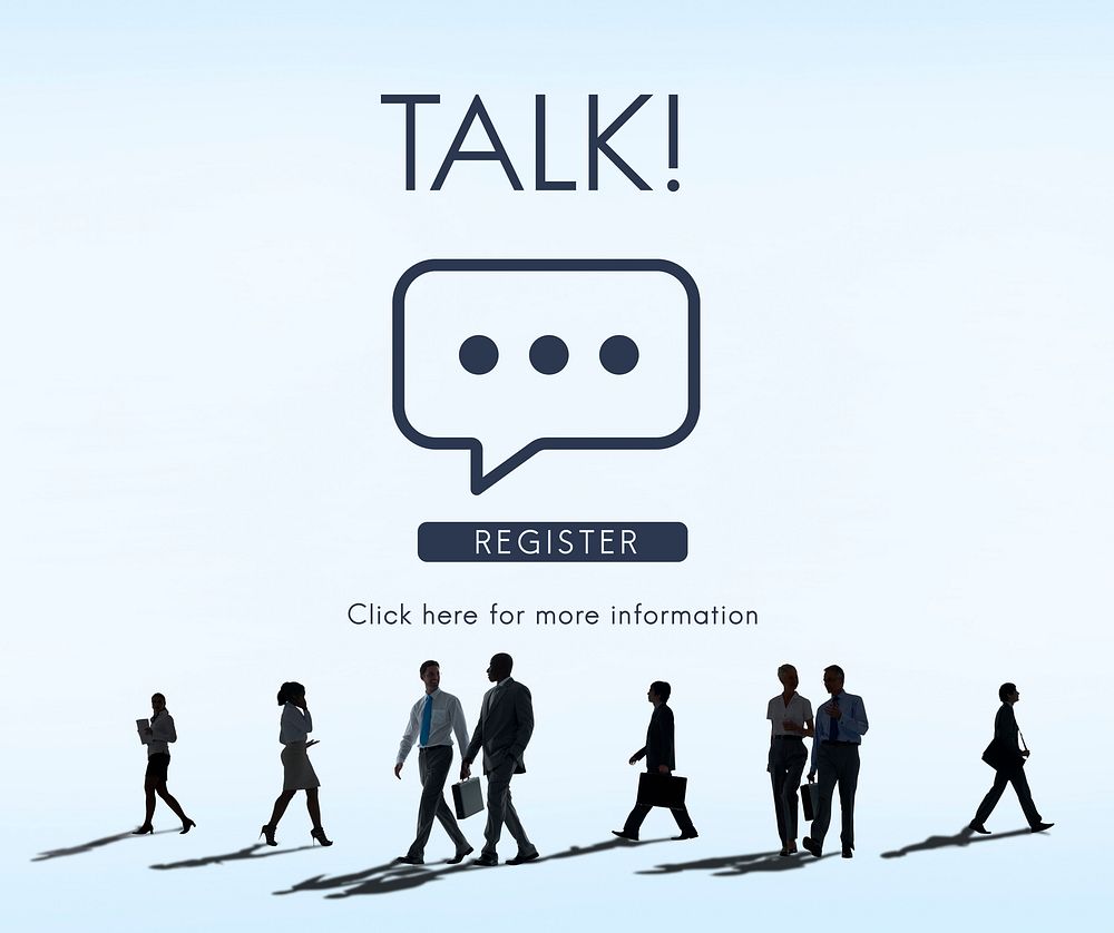 Talk Communication Online Conversation Message Concept