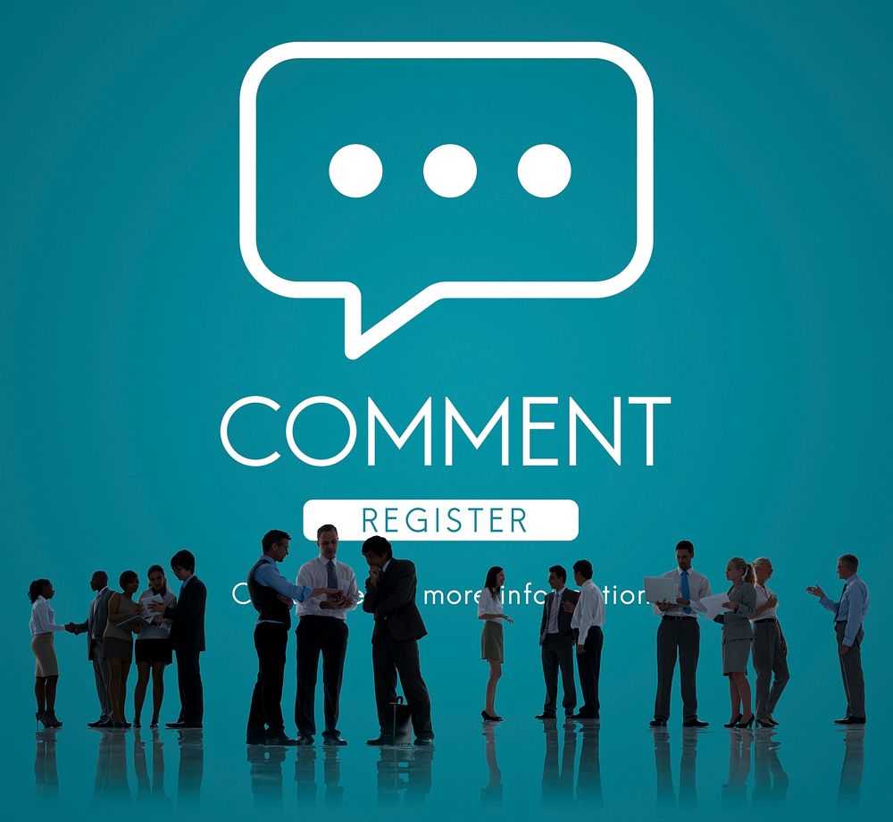Comment Online Conversation Message Concept