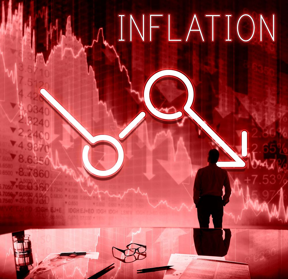 Bankruptcy Critical Recession Inflation Graphic Concept