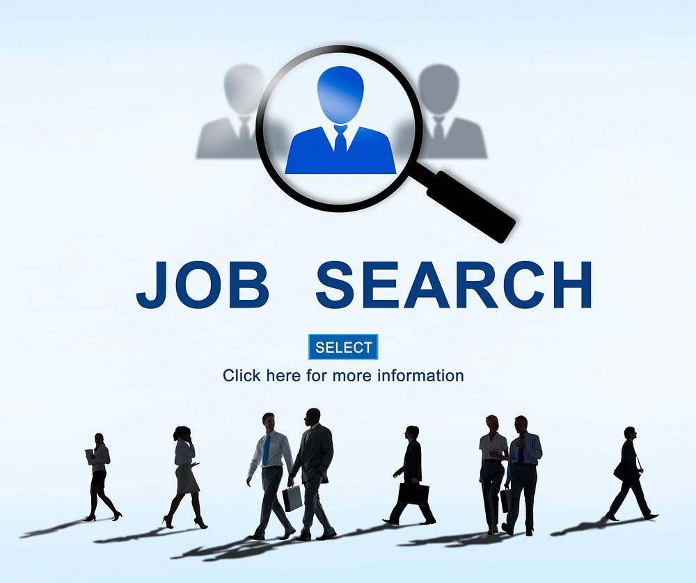 Job Search Hiring Website Word Concept
