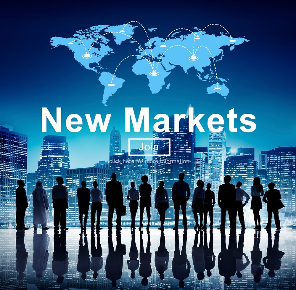 New Markets Business Innovation Global Business Concept