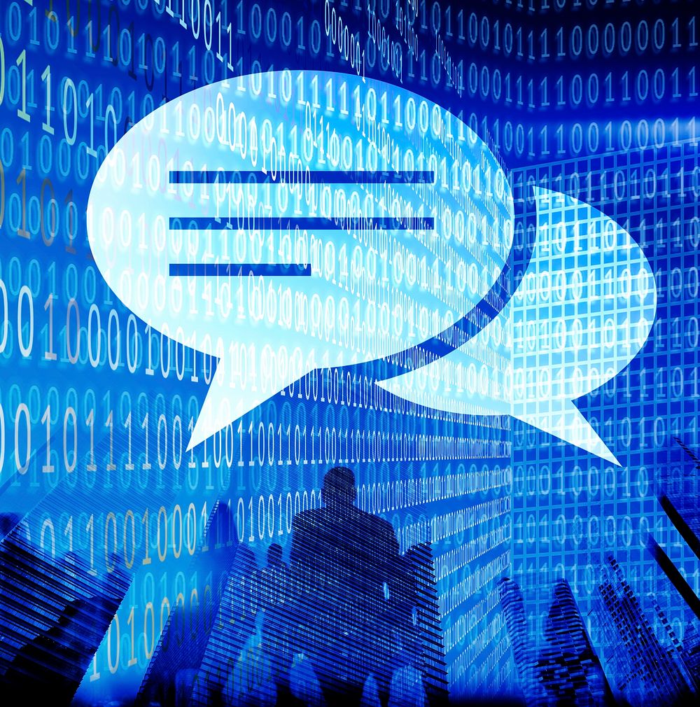 Speech Bubble Chat Communication Message Social Concept