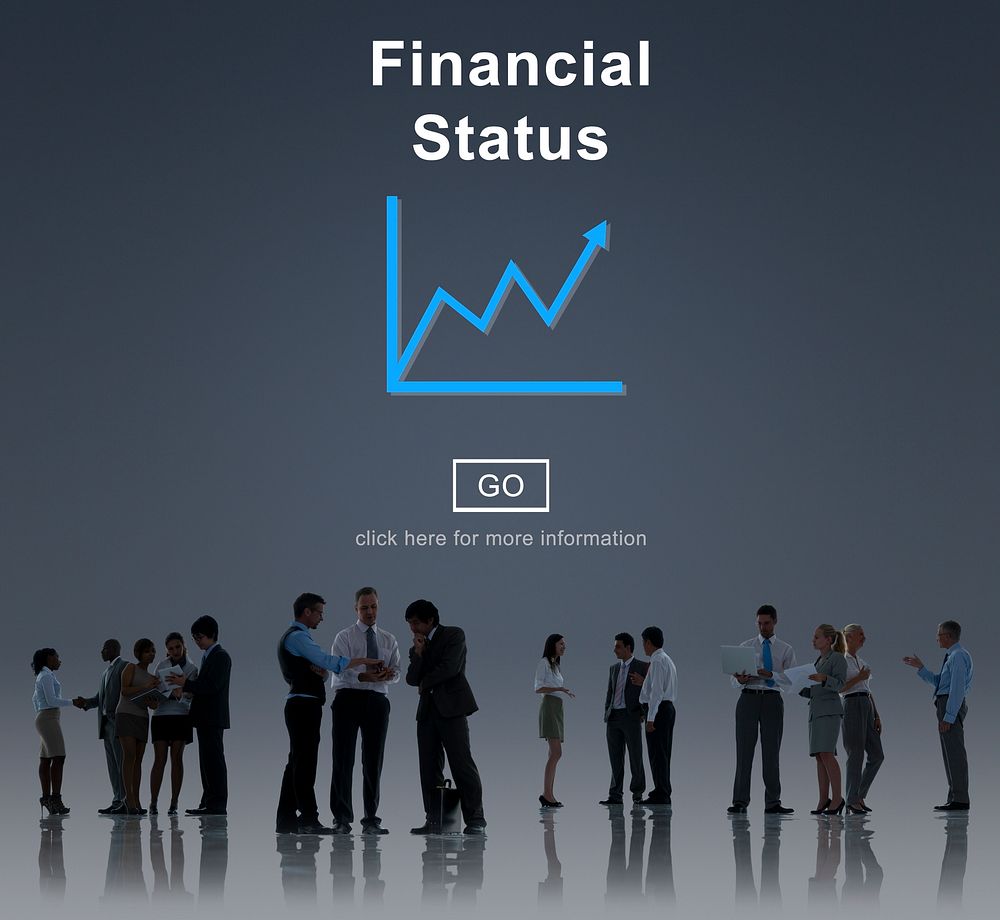 Financial Status Money Cash Growth Analysis Concept