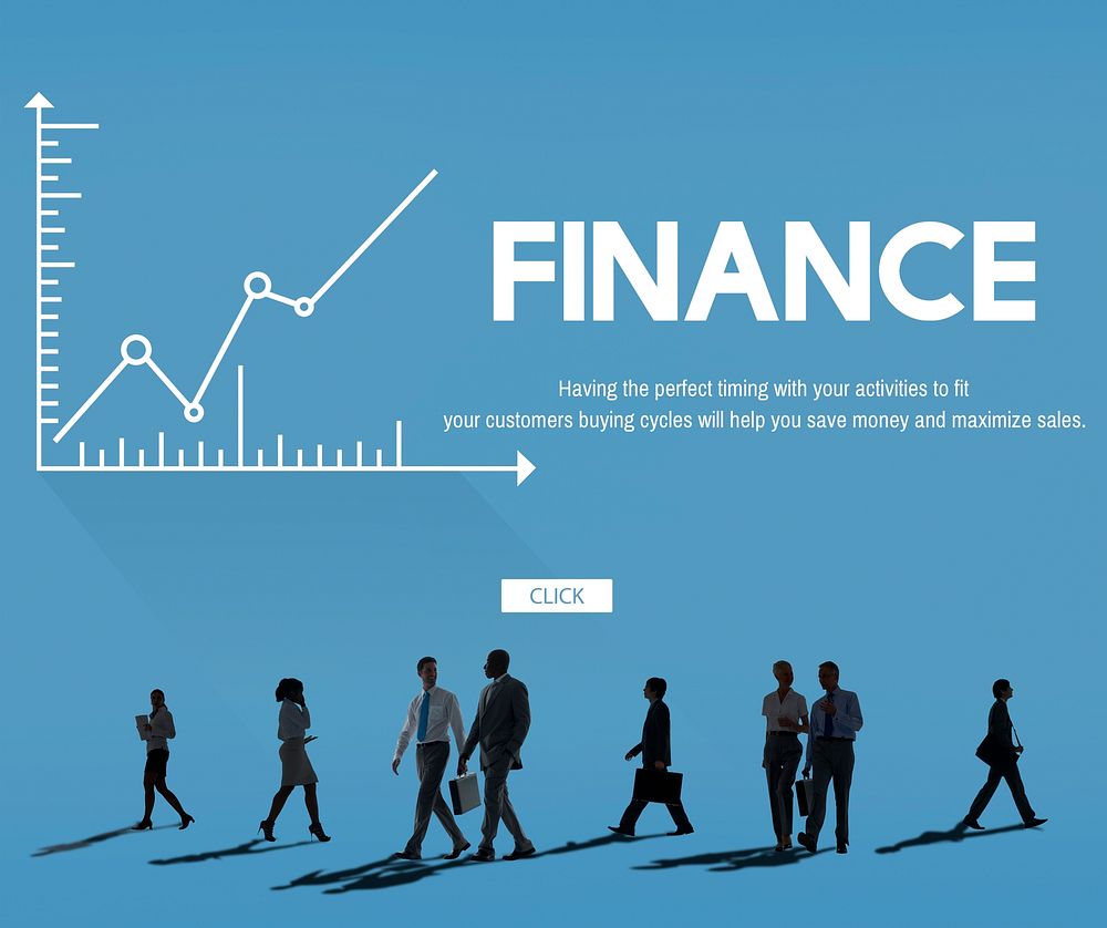 Finance Money Analysis Graph Concept