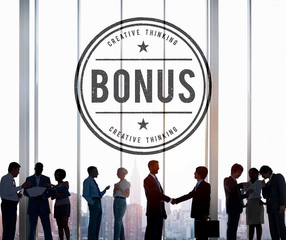 Bonus Special Extra Incentive Payment Reward Concept